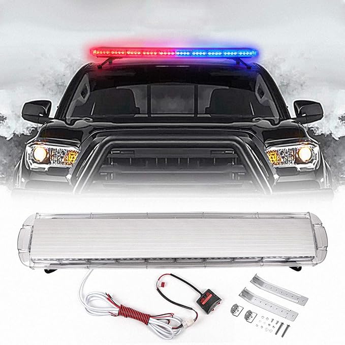 47" 88 Red Blue LED Light Bar Fit - Image 3