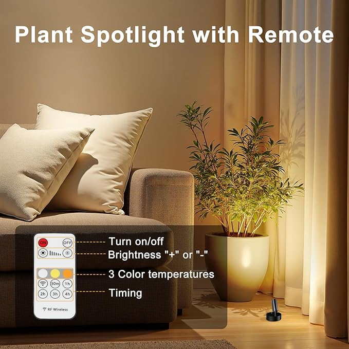 Kimjo Spot Lights Indoor, 4000mAh Rechargeable Battery LED Spotlight Indoor - Image 4
