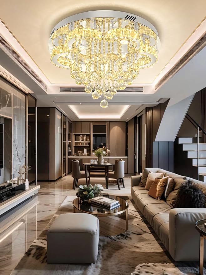 Flashing God W24inches Modern Chandelier - Image 8