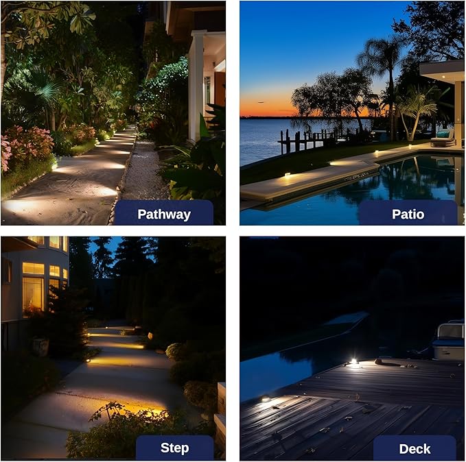 Gardenreet Low Voltage Brass Well Lights Kit - Image 6