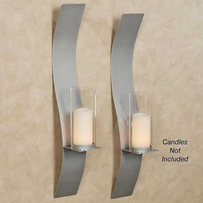 Touch of Class Sinuous Wall Sconce Pair - Image 2