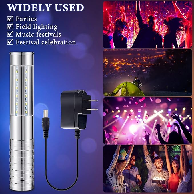 Civaner Upgrade 4 Pcs Bottle Service Lights LED Strobe Baton Bottle Girl Lights - Image 6
