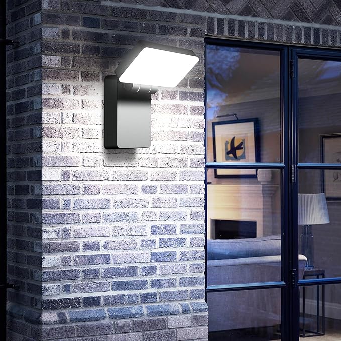40W LED Wall Lights 3000LM Rotatable 360° Neighbor Friendly Porch Light 5000K by BIRITALO