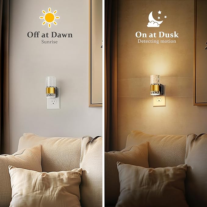 JandCase Night Lights Plug into Wall, Color Changing Night Light - Image 4