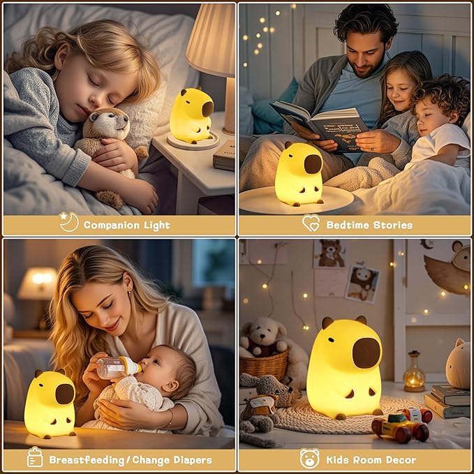 Capybara Night Light for Kids - Image 7
