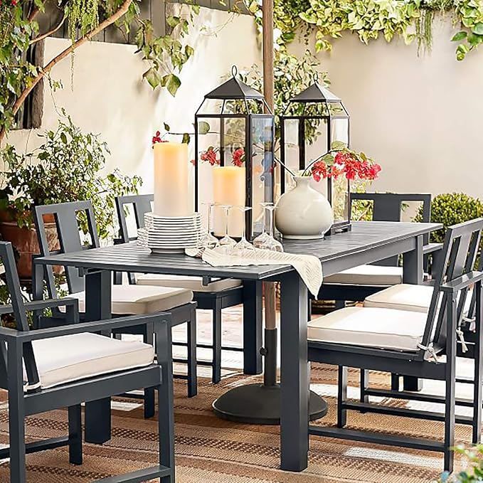 Homemory 8" x 4" Large Waterproof Outdoor Flameless Candles - Image 5