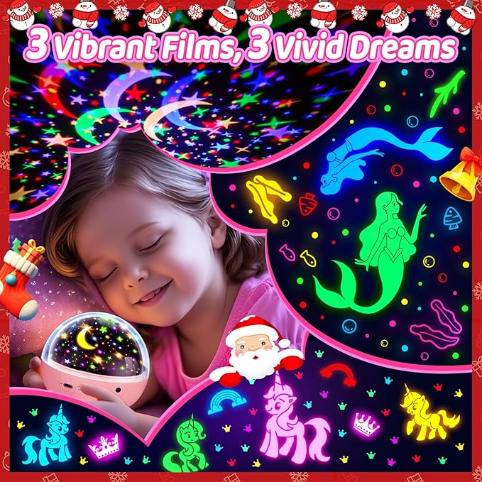 COOLNIGHT Unicorn Night Light Star Projector - Image 2