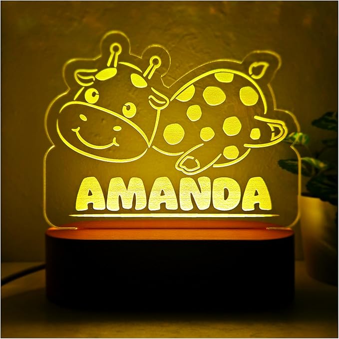 Personalized Night Light | Custom Nightlight by Handmade
