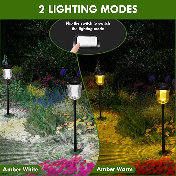 Solar Pathway Lights Super Bright 200 lumens - Image 2