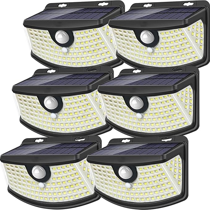 Aootek New Solar Motion Sensor Lights 120 LEDs by Lightupeveryconer