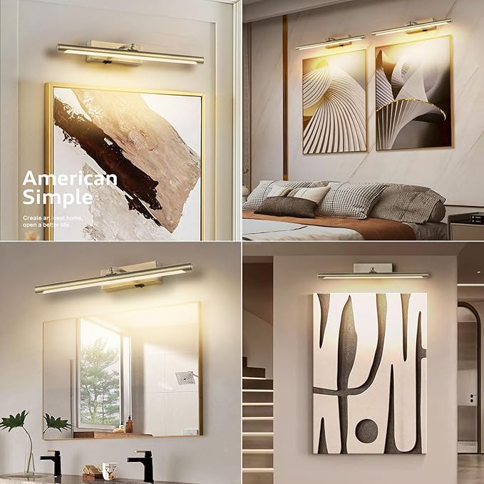 Picture Light for Wall Battery Operated, 3 Color Temps, Wireless Wall Light for - Image 4