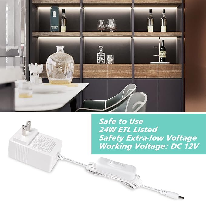 WOBANE LED Shelf Light, LED Closet Light Kit, Designed - Image 3