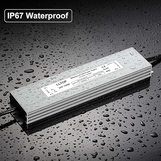 LED Driver 150 Watts 100-264V AC to 24V DC 6.25A Power Supply Waterproof Low - Image 7