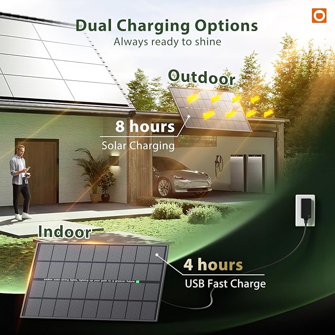 addlon 102FT Solar String Lights Outdoor - Image 3