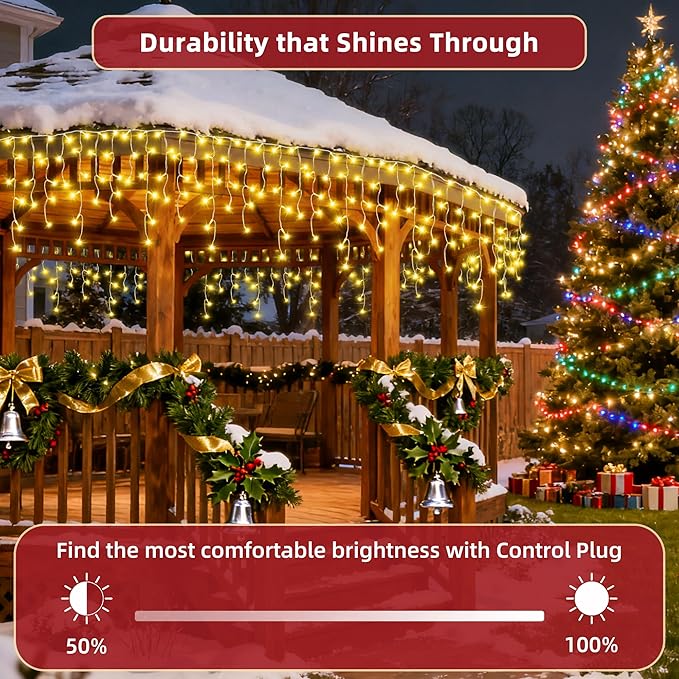 810 LED Christmas Lights Outdoor 82FT - Image 4