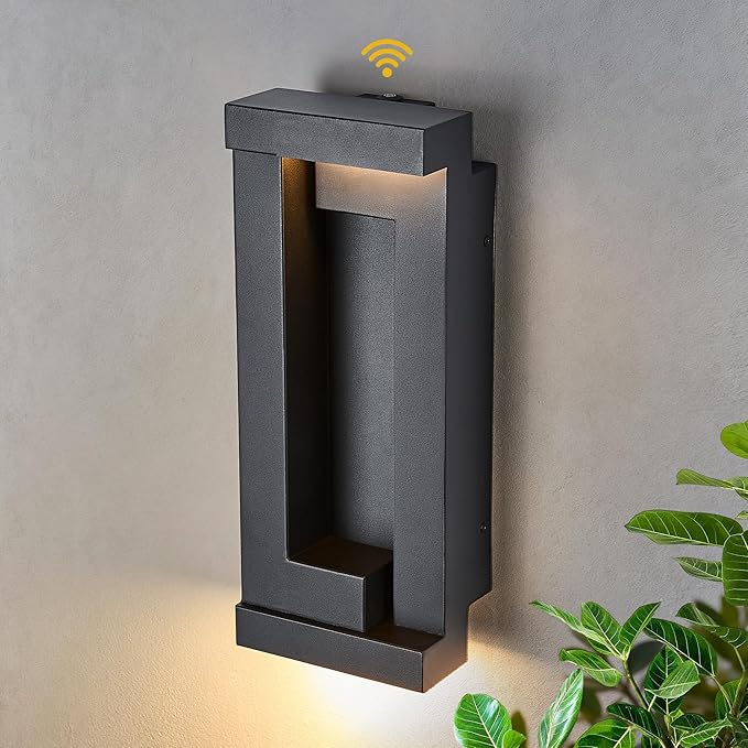 Dusk to Dawn Outdoor LED Wall Lights, Exterior Front Porch & Patio Light by TarentlightOutdoorLighting