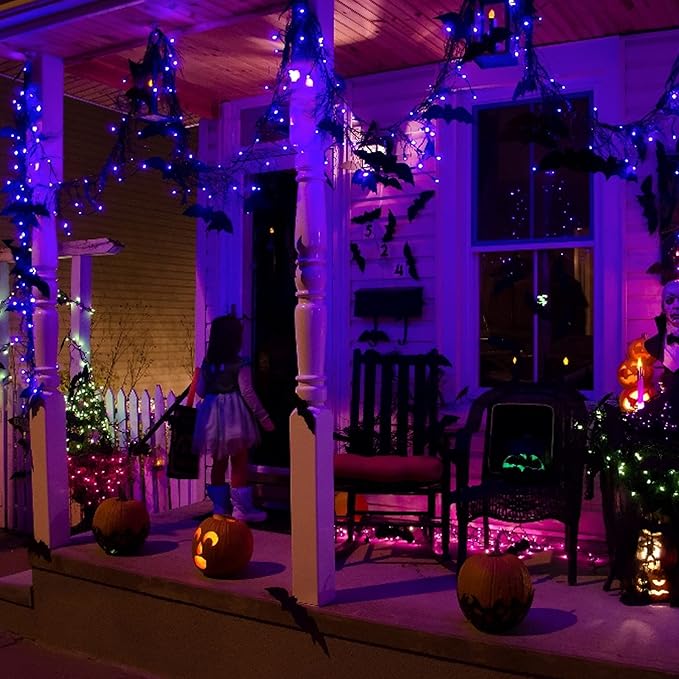 Dazzle Bright Halloween Fairy String Lights, Total 40FT 120LED Copper Wire - Image 5
