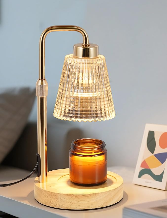 Candle Warmer Lamp with Timer Dimmable, Birthday Gifts by GODONLIF