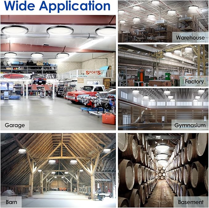 LED High Bay Light ECO 200W x1, 5000k 22500lm Non-Dimmable IP65 - Image 7
