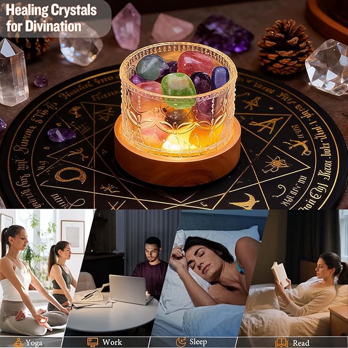 Runyangshi Crystal Lamp Night Light - Image 8