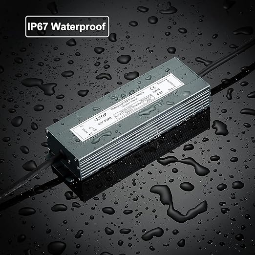 Low Voltage Transformer 200 Watts Waterproof IP67 Power Supply 90-130V AC to - Image 7