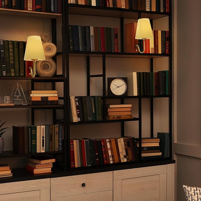 AELS Wooden Bookshelf Lamp - Image 7