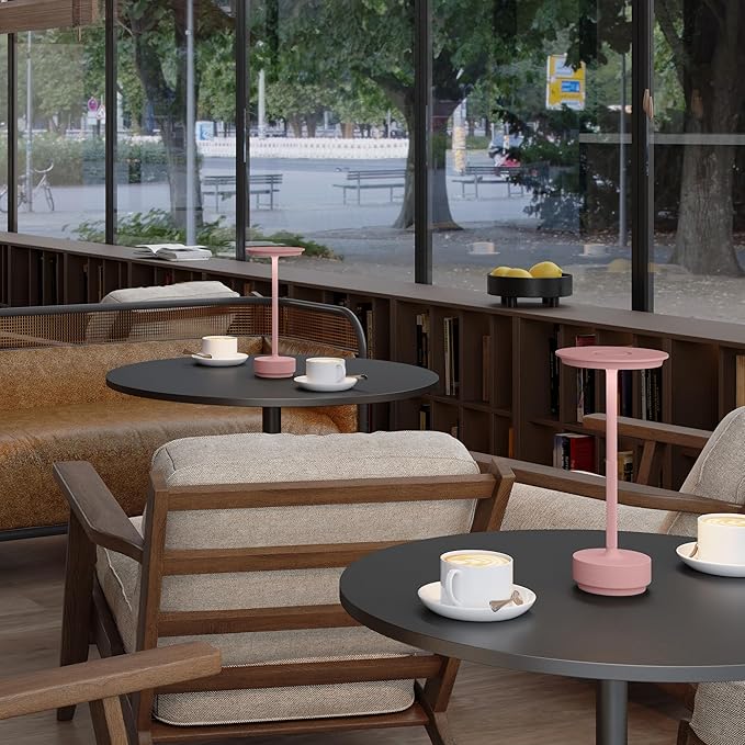 2 Pack Rechargeable Cordless Table Lamps, Portable 5000mAh Outdoor Table Light - Image 4