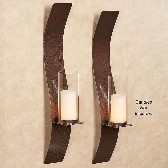 Touch of Class Sinuous Wall Sconce Pair - Image 2