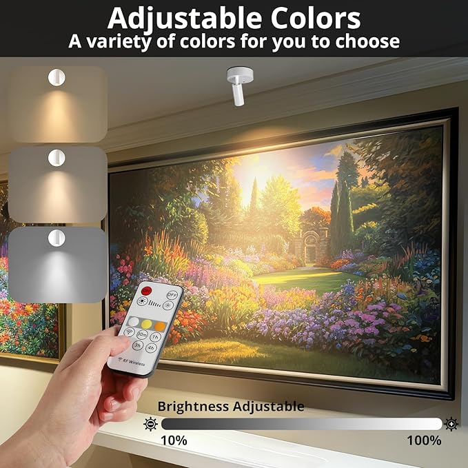 Spotlight Indoor, Wireless Battery Operated - Image 5