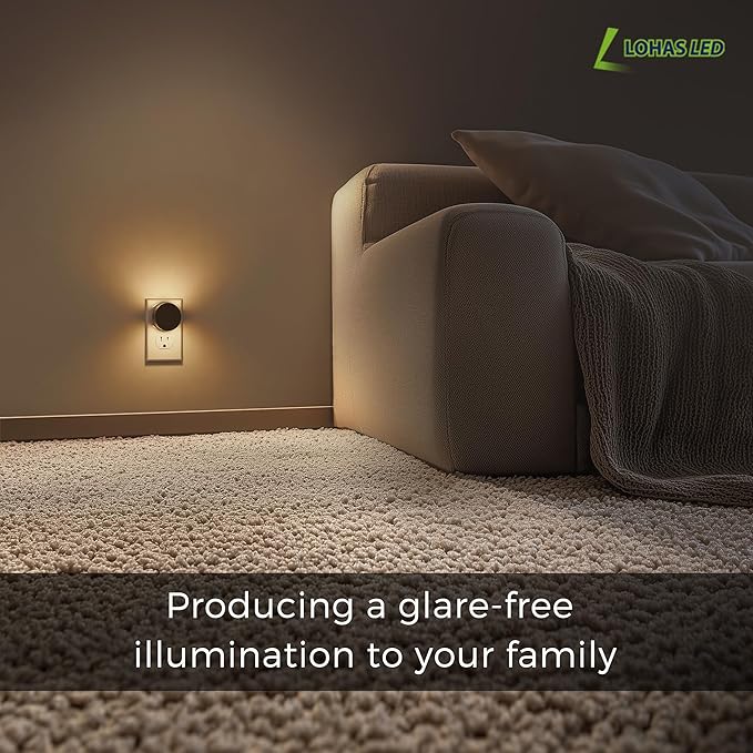 L LOHAS LED Night Lights Plug into Wall, Plug in Night Light - Image 6