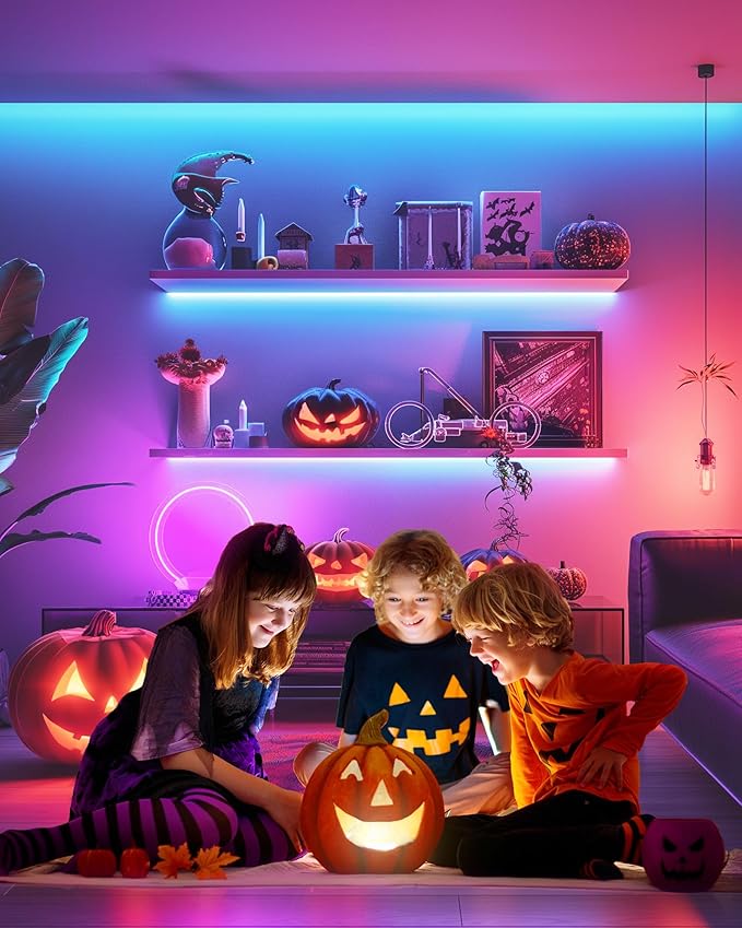 HitLights LED Strip Lights, Small LED Light Strips Dimmable, RGB 5050 Color - Image 8