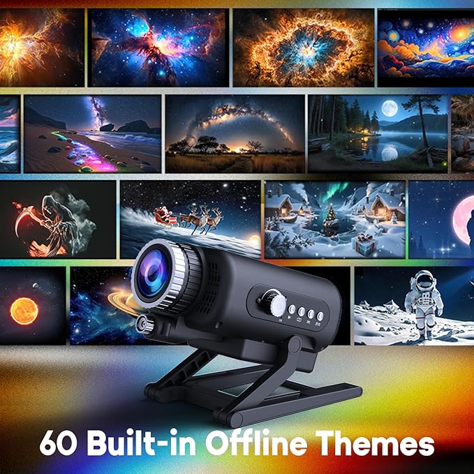 3D Star Projector Full-Room Immersive Galaxy Projector, Large Area Home - Image 4