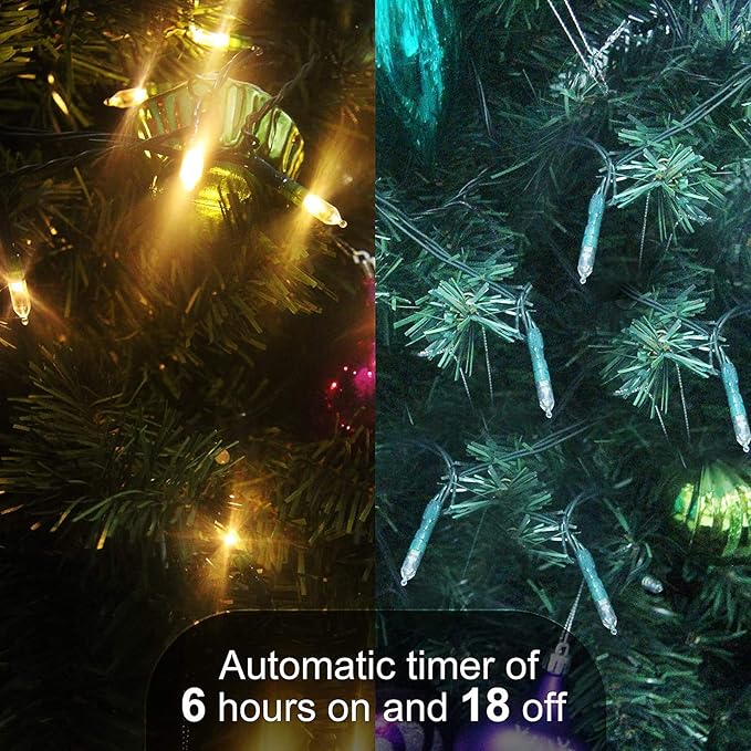 Battery Operated String Lights, 50 LED 18ft Christmas Lights Mini Lights - Image 7