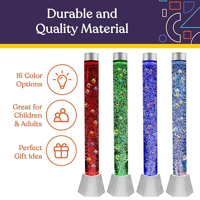 Special Supplies Aquarium Sensory Fish Bubble Light Tube - Image 3