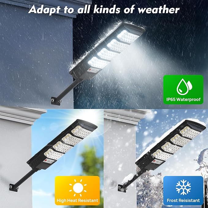Solar Street Light Outdoor Waterproof, Motion Sensor Solar Powered Light - Image 5