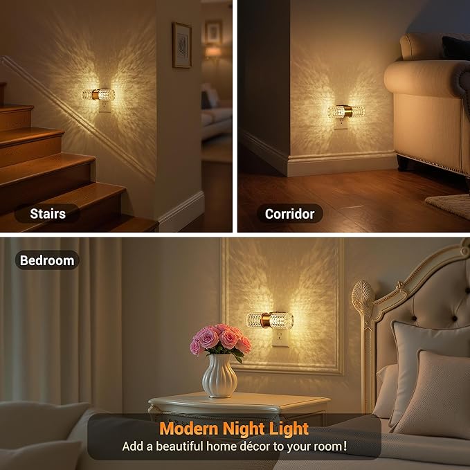 JandCase Night Light, Night Lights Plug into Wall, Automatic LED Night Light - Image 6