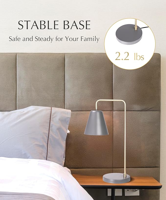 HarvestLand Steady Silver Reading Lamps - Image 4