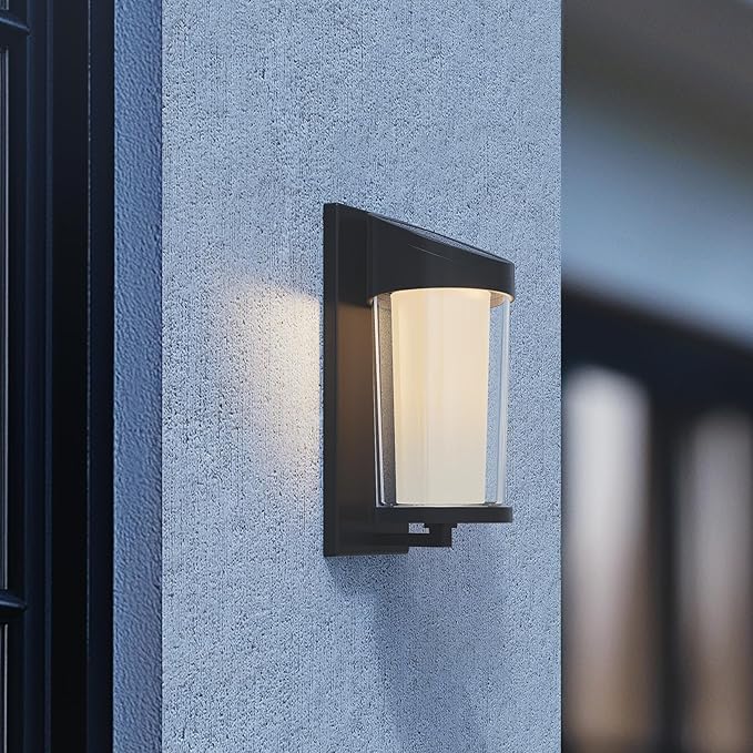 Solar Yard 4-Pack Outdoor Wall Lights, Light Fixture, LED Exterior Lighting - Image 9