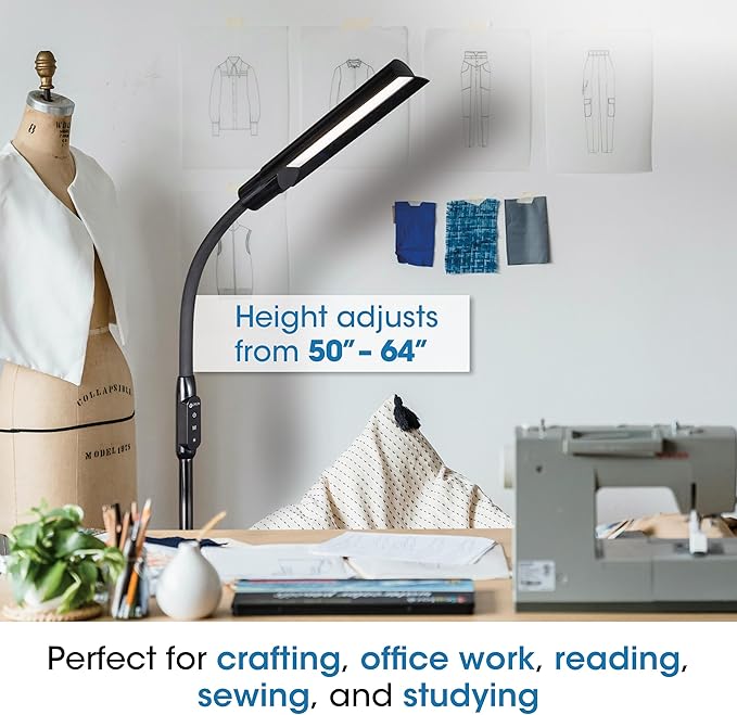 OttLite WingShade LED Floor Lamp - Image 4