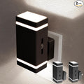 Briignite Red Motion Sensor Night Light, Dusk to Dawn Nightlights 2Pack by WelcometoBriigniteenjoyyourshopping