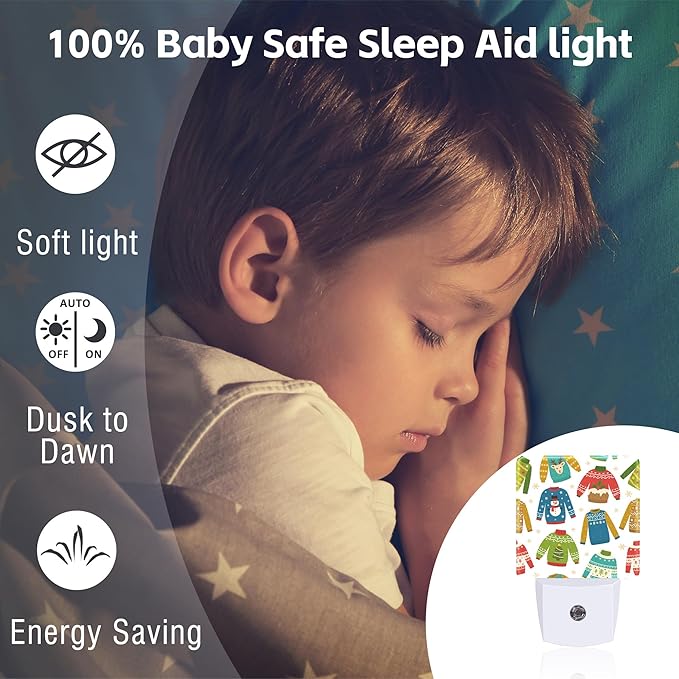 Christmas Ugly Sweaters Night Light - Image 5