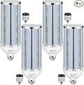 4 Pack 150W Corn LED Light Bulb, Fanless 5000K Daylight E26/E39 Large Mogul by XYCN