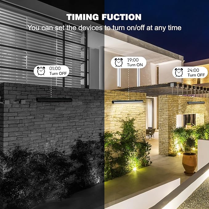 Smart Wall Washer Lights Adjustable Color Temperature 2700K-6500K, 72W 9600lm - Image 5