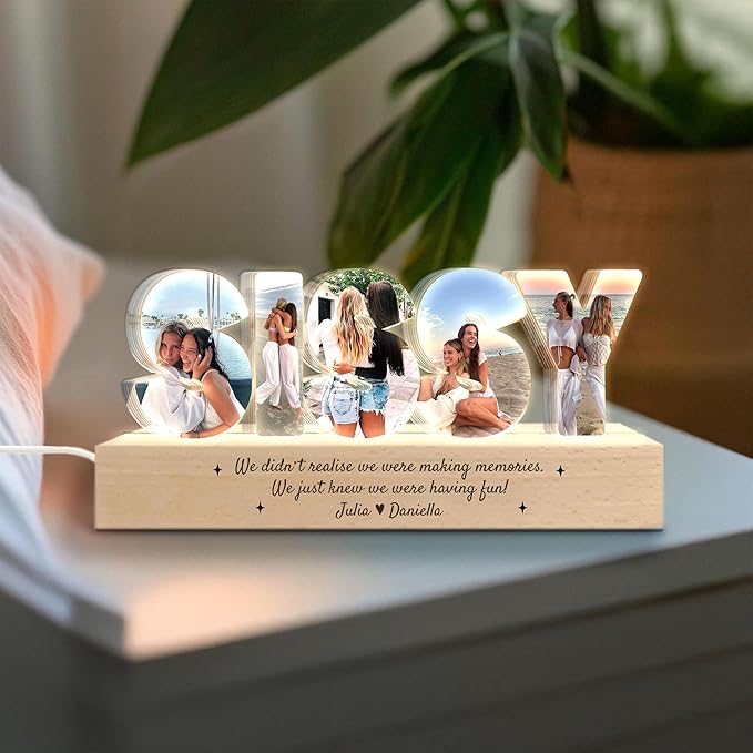 Personalized Sissy Photo Collage Night Light - Image 6