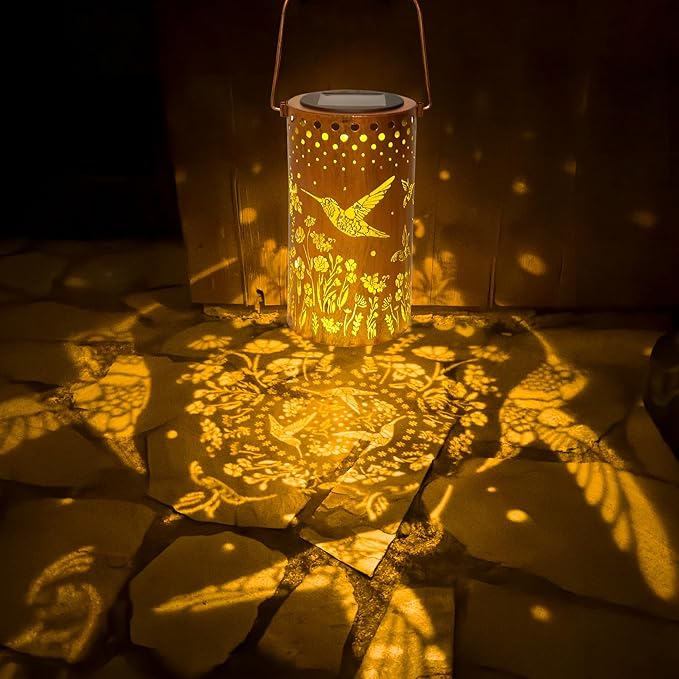 Hummingbird Solar Lanterns Outdoor Waterproof, Birthday Gifts - Image 2