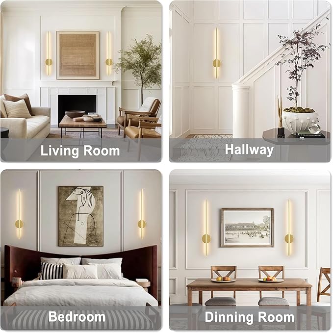 Motion Sensor Battery Operated Wall Sconce Set of Two - Image 8