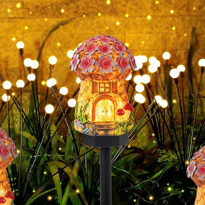 Dazzle Bright Solar Mushroom Lights Fairy Garden Lights - Image 6