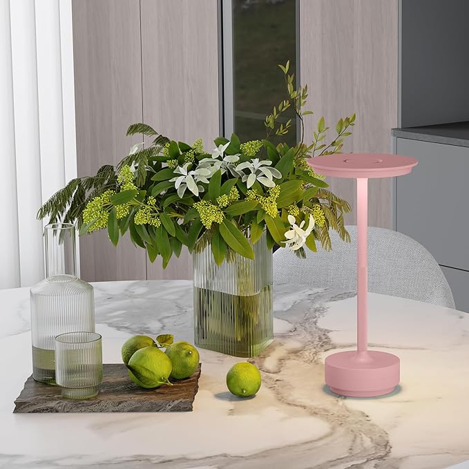 2 Pack Rechargeable Cordless Table Lamps, Portable 5000mAh Outdoor Table Light - Image 3