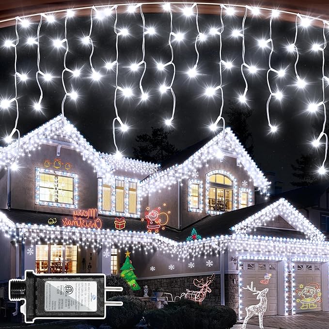 810 LED Christmas Lights Outdoor 82FT by YHBJKCZ