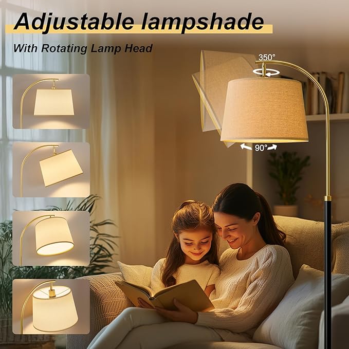 62.5" Floor Lamps for Living Room - Image 4